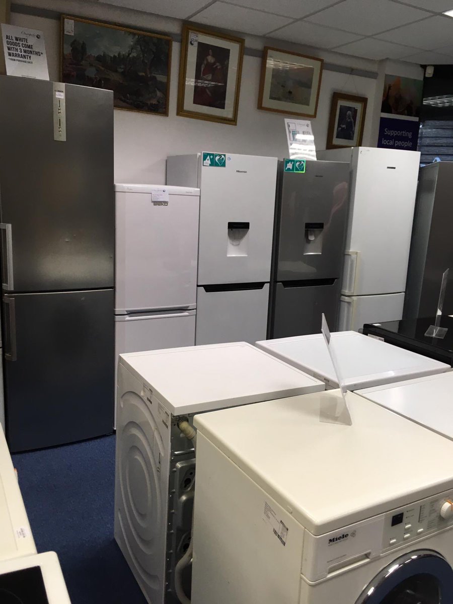 OvergateRetail's tweet image. Our Brighouse Furniture Shop now stocks a variety of white goods with prices from £109.99, items include fridges, washer machines, fridge freezers and electric cookers!