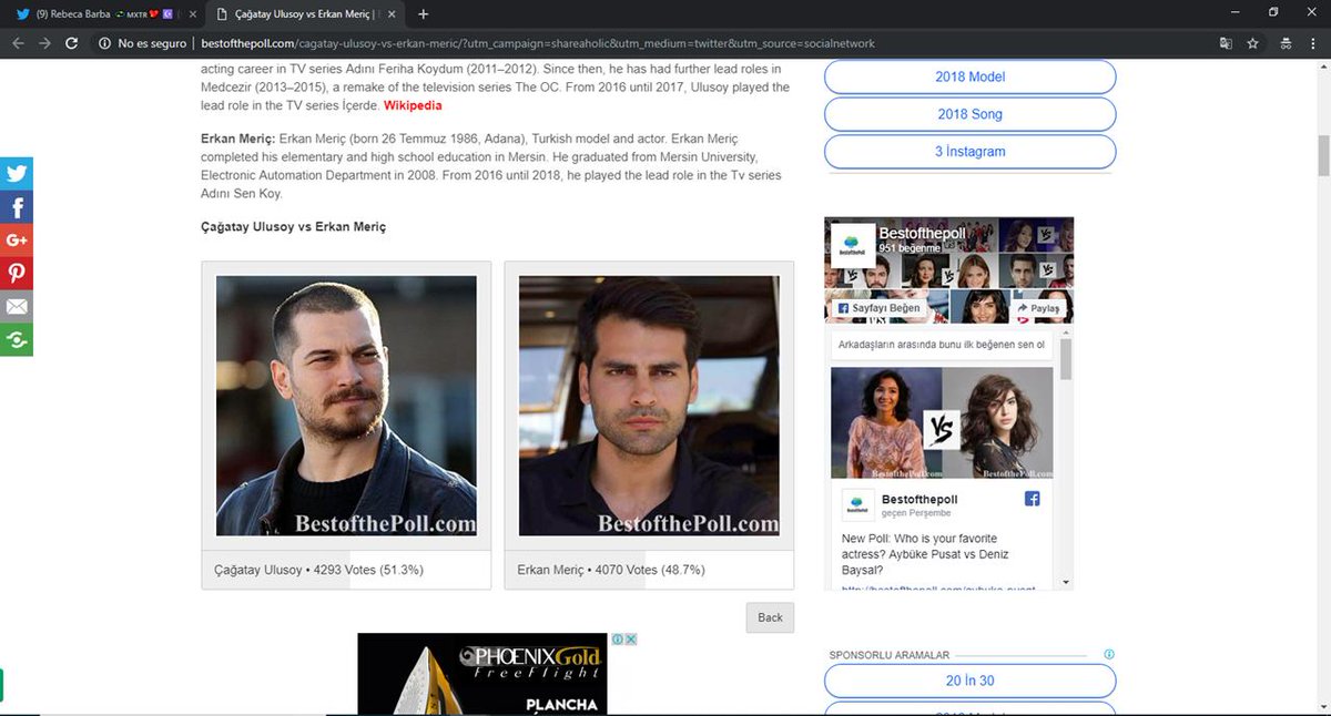 #MiercolesDe apoyar a @cagatayulusoyy #ÇağatayUlusoy #CagatayUlusoy #UnidosPorÇağatayUlusoy #ActorFavorito en http://bestofthepoll.com/cagatay-ulusoy-vs-erkan-meric/ … @Hilda3529 @CagatayUruguay @negrita_raffini @kazaj111 @elenabaldes @malaugp2302 @carladanipared1 @GracielaPighin @Amsl34843821 @MononaChapez