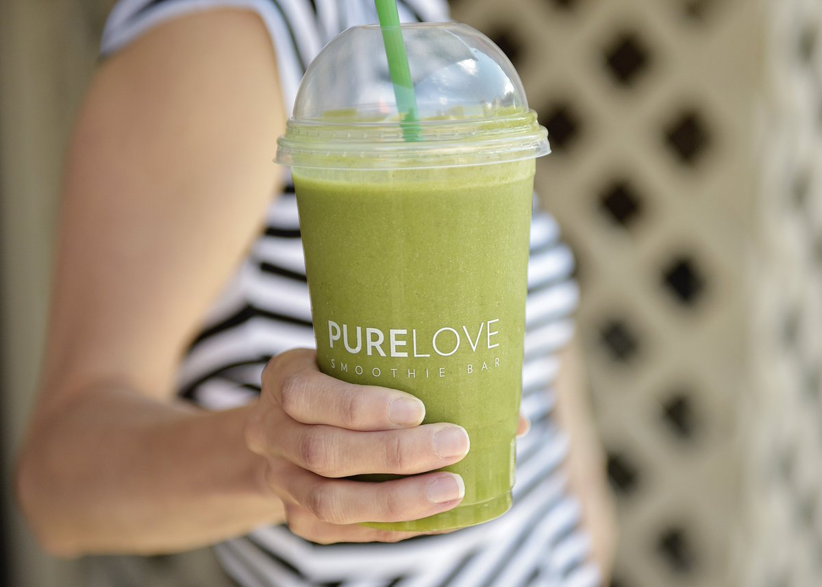 Superhero smoothie: This one lives up to its name, packed with nutrients from spinach, turmeric, ginger, coconut oil, coconut water, mango and banana 🍌