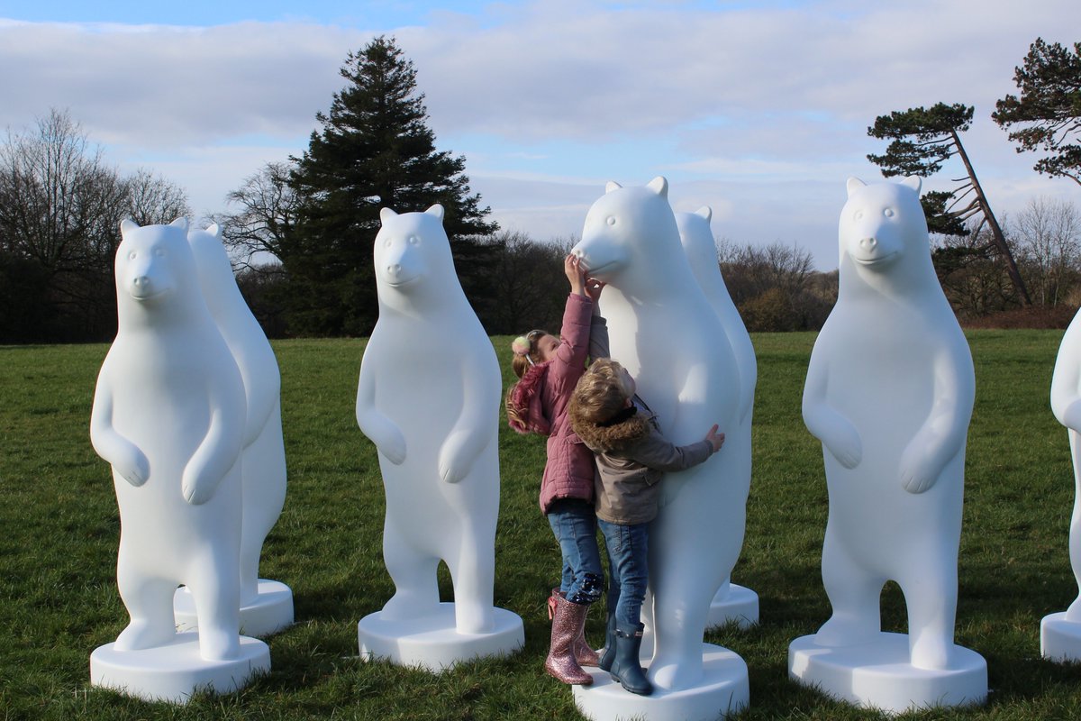 A series of life-size painted bear sculptures are set to appear around @wild_place this spring. We got the chance to meet a few this morning! Read more here 🐻visitbristol.co.uk/destinationbri…
