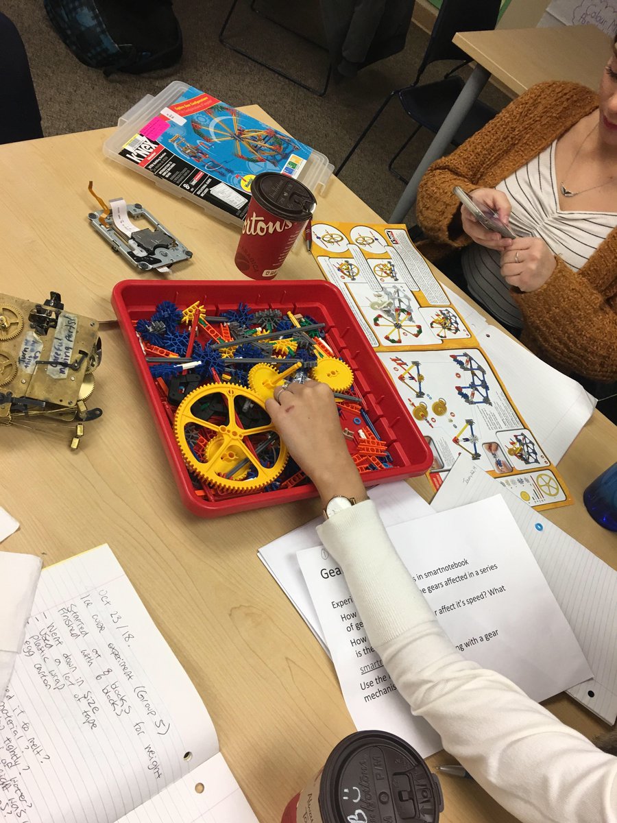 We did some fun exploration in science class this term #science #gears #explore 🤓📝