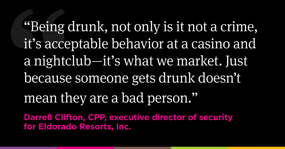 SecMgmtMag's tweet photo. People party in Vegas. Here's how security officers are trained to keep them safe while they have fun: https://t.co/6A2TzjuEqe https://t.co/HOqlcp3I9X
