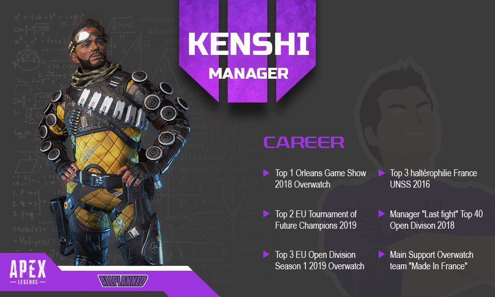 Behind the screen, he knows all the information.
Ready to act and give the team what they need.

We present you again <a href="/kenshi_OW/">Kenshi</a> 

Last announcement in 2 hours 👀