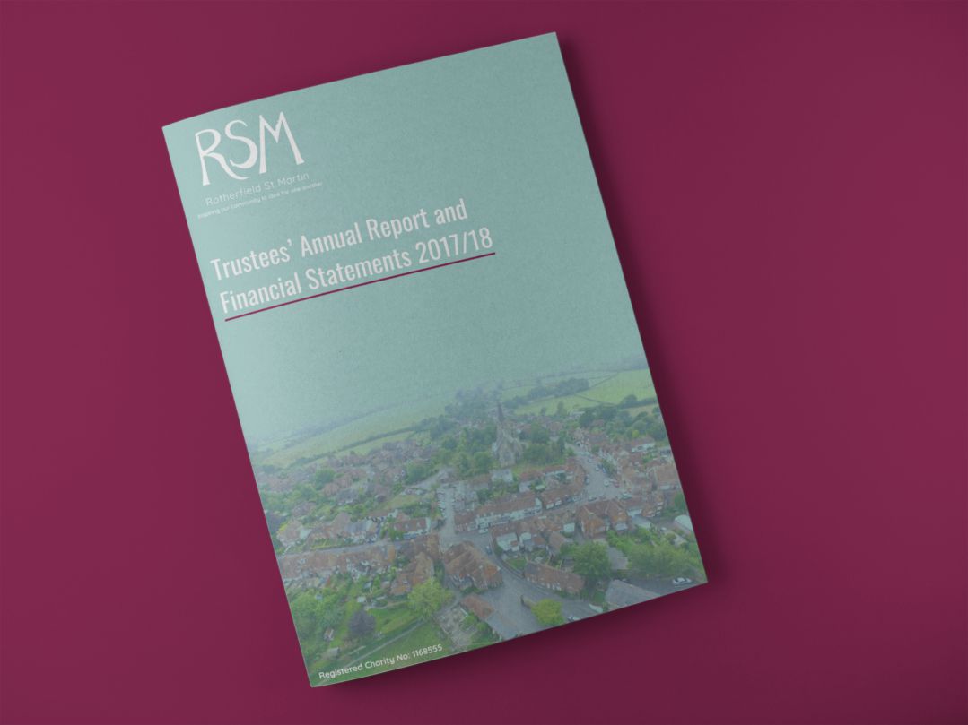 AtomicityHQ's tweet photo. We've just completed designing the Annual Report for Rotherfield St Martin, an award winning charity combatting loneliness and isolation. Always a pleasure to work with the @RSMcentre team.

#design #annualreports  #crowborough #eastsussex #charities #charity #agm https://t.co/8TTKHsS1xU