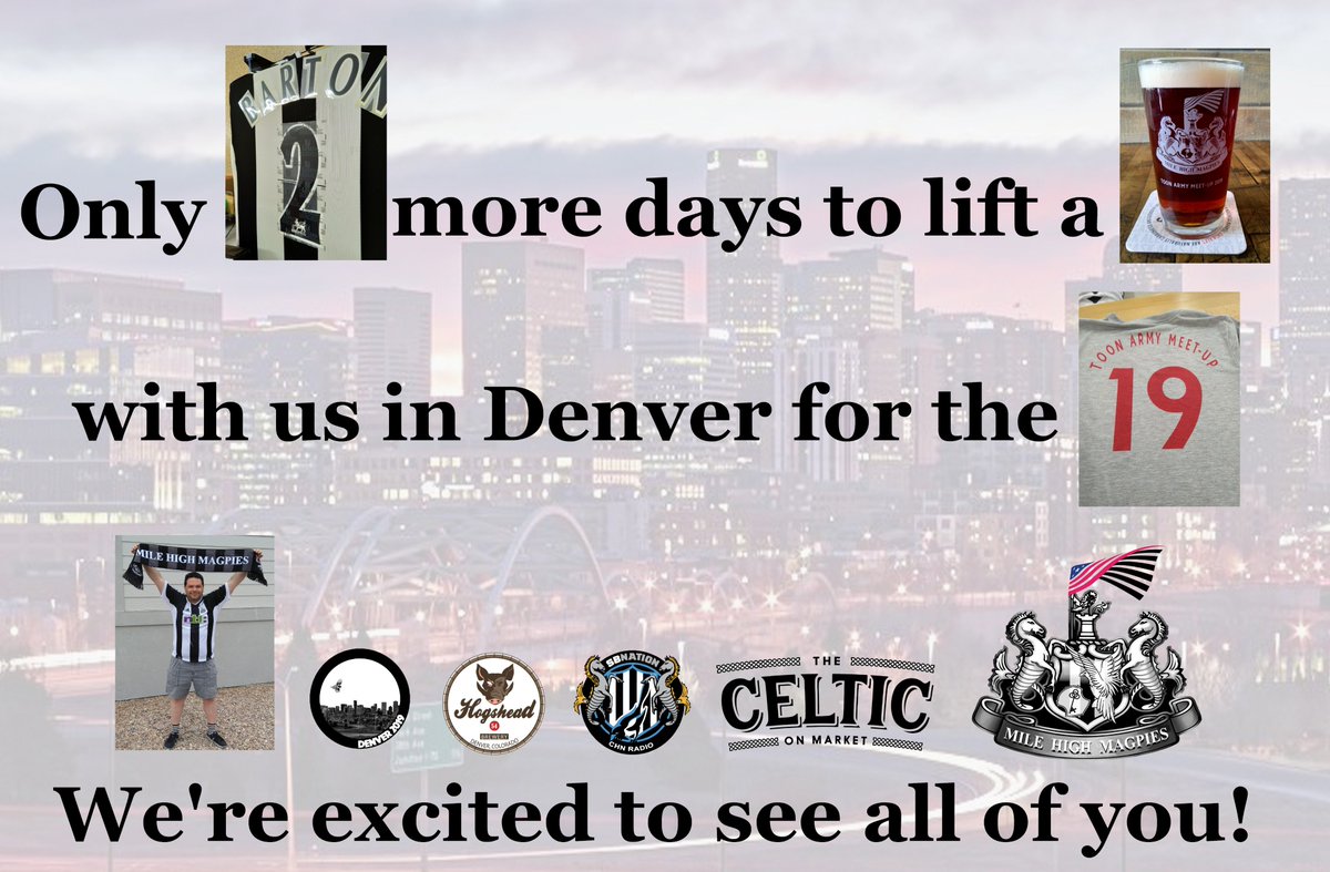We would like to say a MILE HIGH THANKS to <a href="/hogsheadbrewery/">Hogshead Brewery</a> <a href="/CelticonMarket/">Celtic on Market & OTB</a> <a href="/ComingHomeNUFC/">Coming Home Newcastle</a> <a href="/chn_radio/">CHN Radio ⚽️🎙️</a> <a href="/warrenbarton2/">Warren Barton</a> tinyurl.com/yygjgrku, tinyurl.com/y6b6k7ye &amp; our fellow Magpies for their help &amp; continued support in making the #ToonArmyMeetUp2019 such an amazing event!