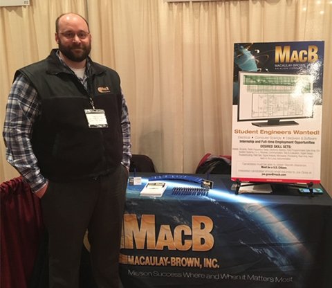 .<a href="/MacB_Inc/">MacAulay-Brown, Inc., an Alion company</a> Recruiter Jim Roberson is in #Blacksburg today <a href="/virginia_tech/">Virginia Tech</a> Skelton Conference Ctr for the Connection Job Fair. Stop by from 11 a.m. to 4 p.m. to learn more about our current job openings for interns and full-time employees #jobfairs #whymacb tinyurl.com/y4g6bt2t