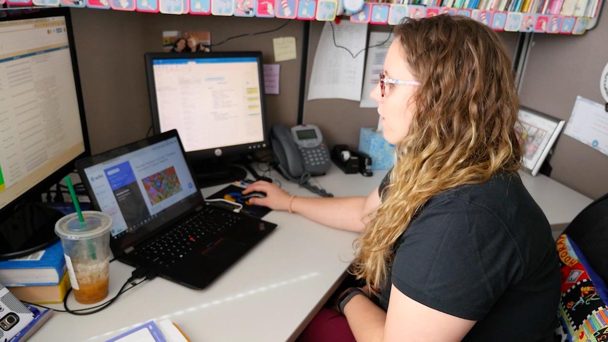 ccacharter's tweet photo. Edio = CCA’s new personalized learning management system. It gives teachers the ability to create and customize lessons so CCA can better meet the needs of our families. Learn more in today’s blog post: https://t.co/VEihfnZQVg https://t.co/Nfvxp6wX5A