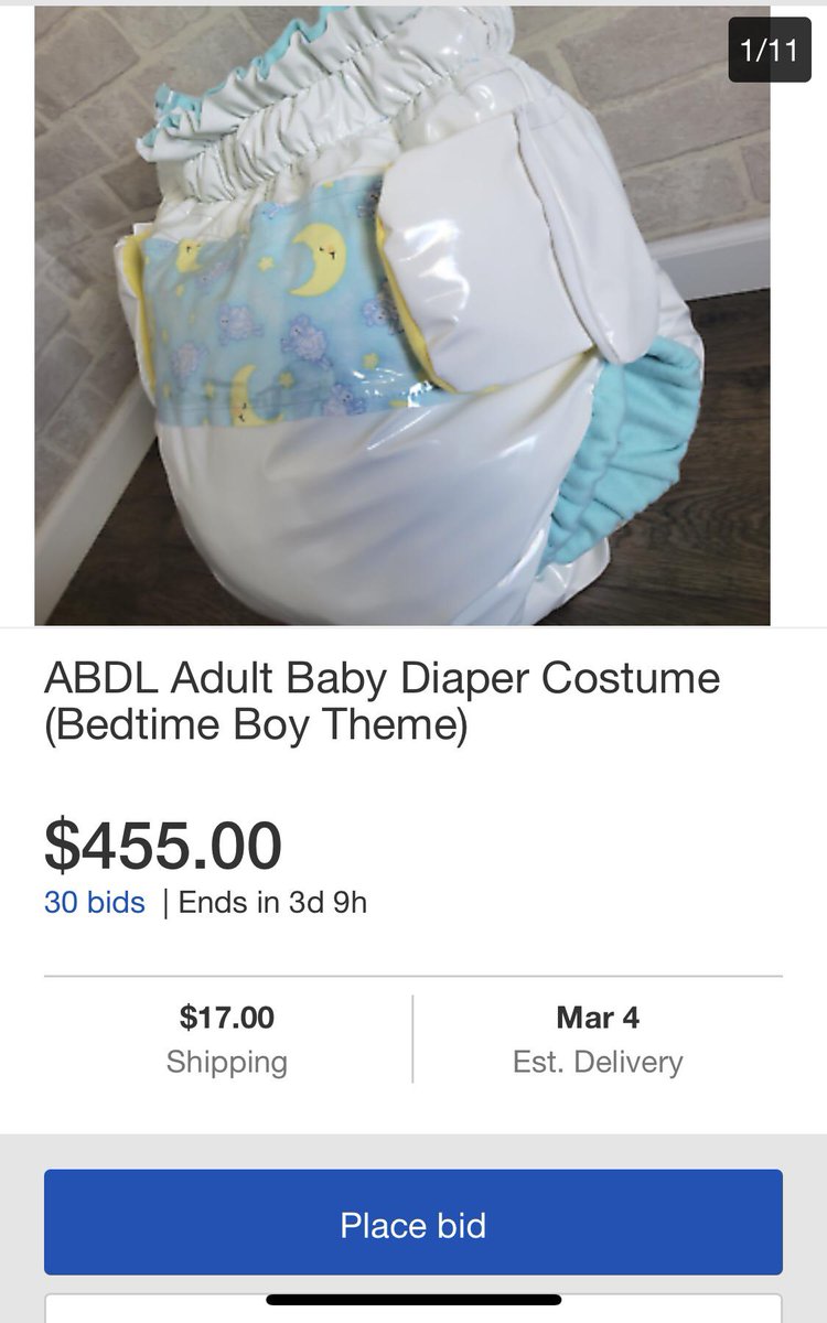 Pop’n Mishka! on Twitter "checked on that giant prop diaper auction