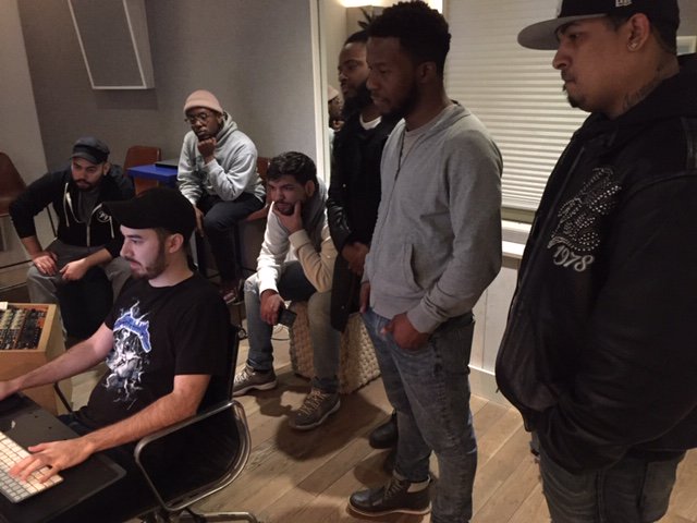 We were thrilled to have Kia Eshghi, a professor at SAE and his students return for a studio visit. Great to spend time with the students considering a career in production and post production. #Mentorship #Production #PostProduction