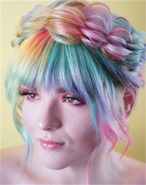ModernSalon's tweet photo. Rainbow Crown | #ArtistConnective member Caralee Fox Pridemore explains how she and colorist Rachel Highfield to create this gorgeous #rainbow #bushelbraid. 

Get the step-by-step process to do it yourself HERE >> https://t.co/lZ4jOTqygl

#modernsalon #hairstylist #hairinspo https://t.co/PCwCJOgh2v
