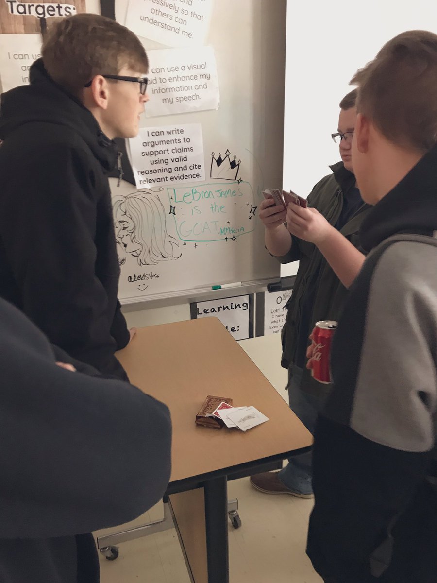 MrsWs_English10's tweet photo. 6th hour,  winding down after a long week of finals! Love these kiddos ❤️ #IAGDTBAR  #forgottotweet #oldnews #GoodNews https://t.co/OHWllpWAR1