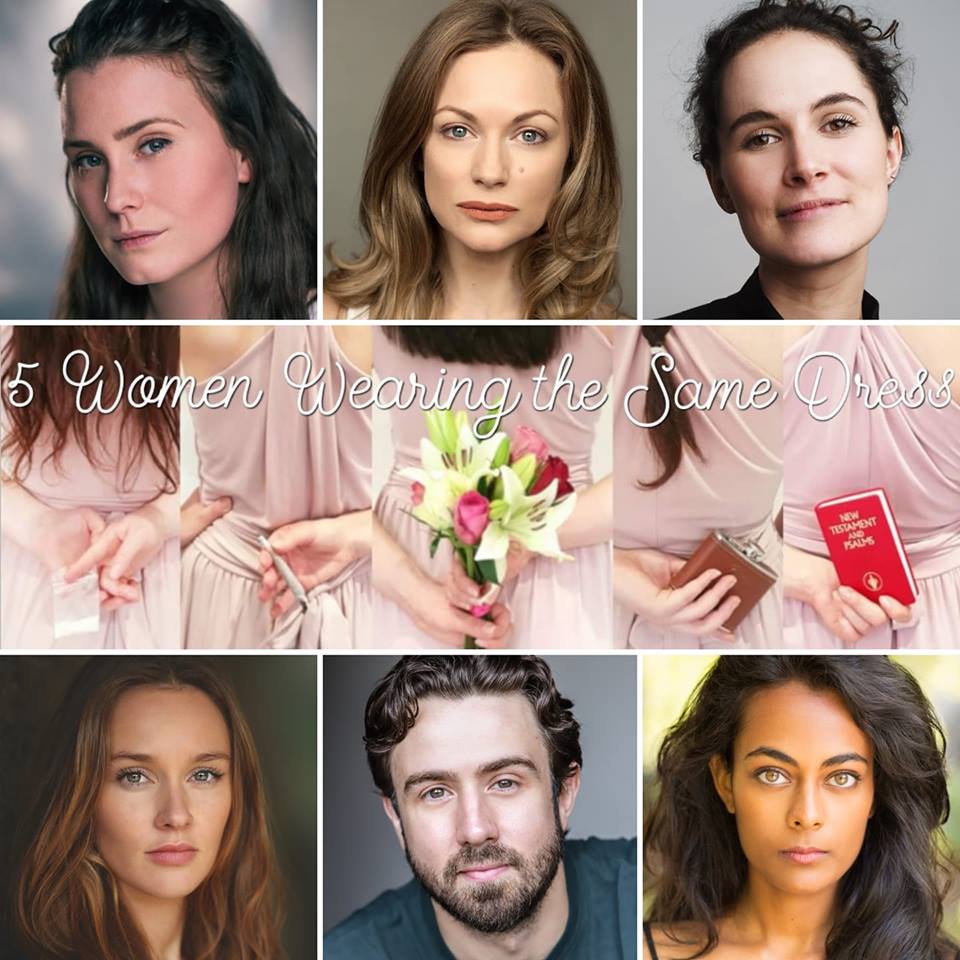 fullhousesthtre's tweet photo. Announcing our new cast for Alan Ball's '5 Women Wearing the Same Dress'! 
Georgeanne - Amy Whitrod Brown
Trisha - Charlotte Hunter
Frances - Emma Rendell
Meredith - Lucinda Davidson
Tripp - Tom Hartill
Mindy - Lauren Santana https://t.co/7o6CMQ42VG