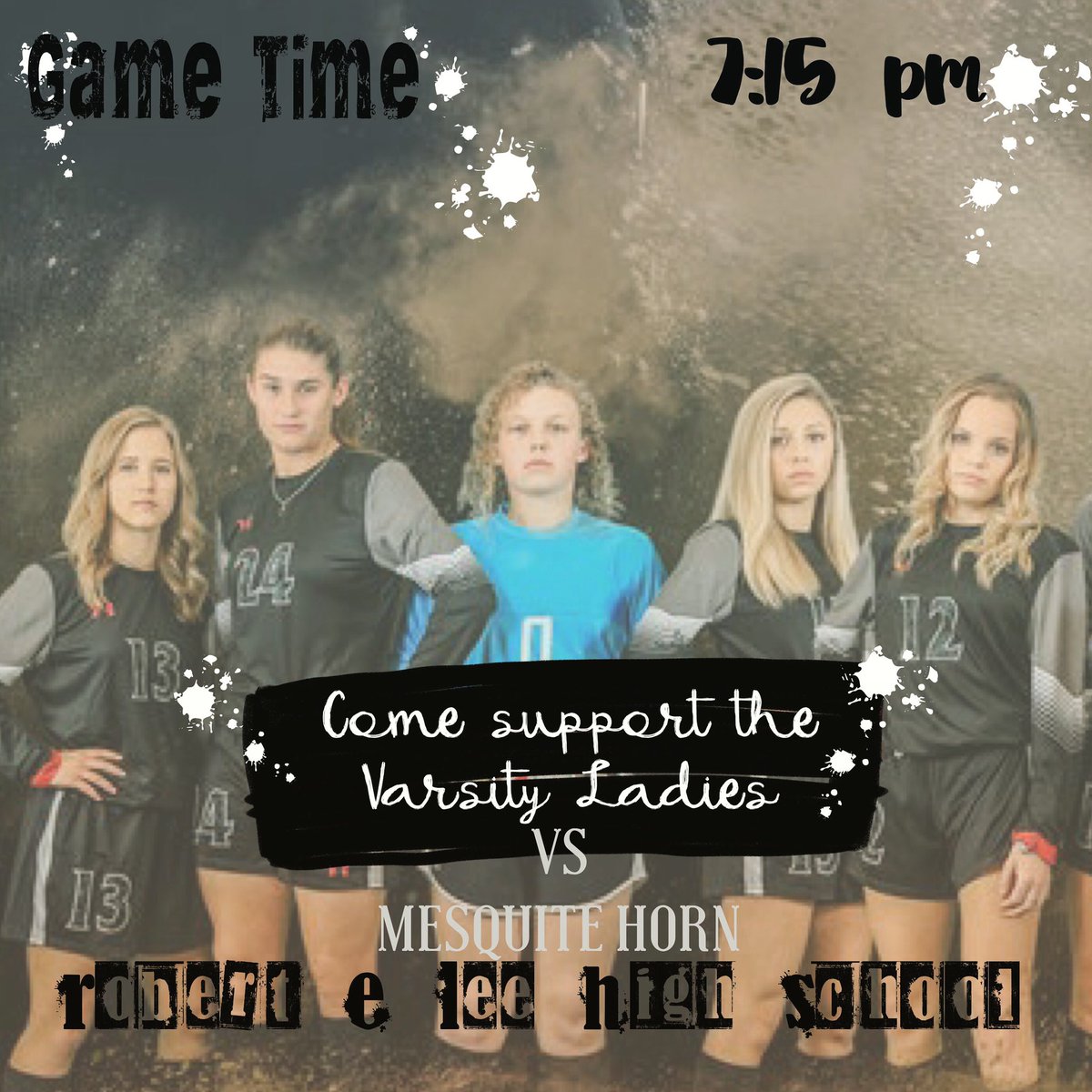TheREDMOB's tweet photo. Come support our soccer girls! https://t.co/4EBmJ8drDT