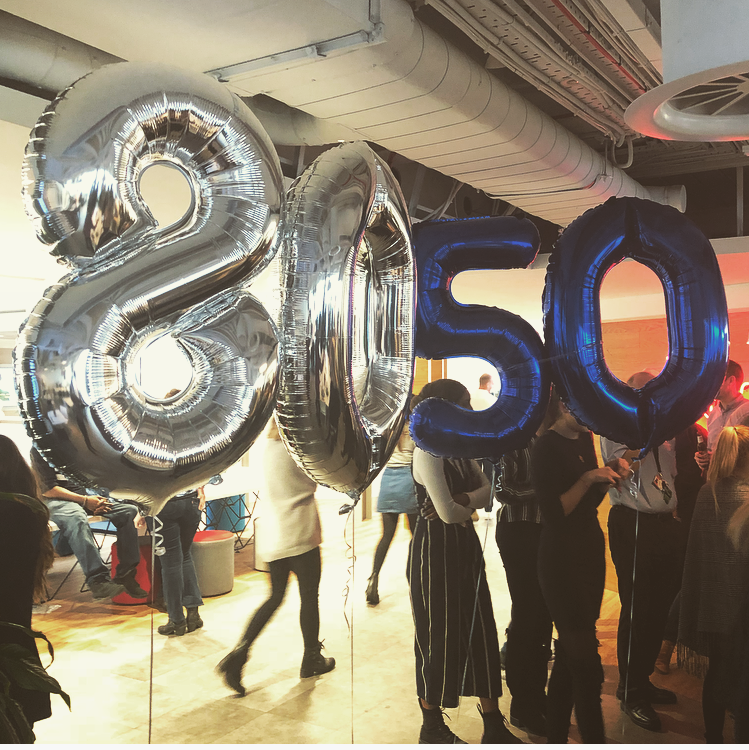 We're celebrating two milestone birthdays today at Exterion Media 🍾 Richard who is turning 50 and Bob who is turning 80! Here's to two of our wonderful employees 🥳