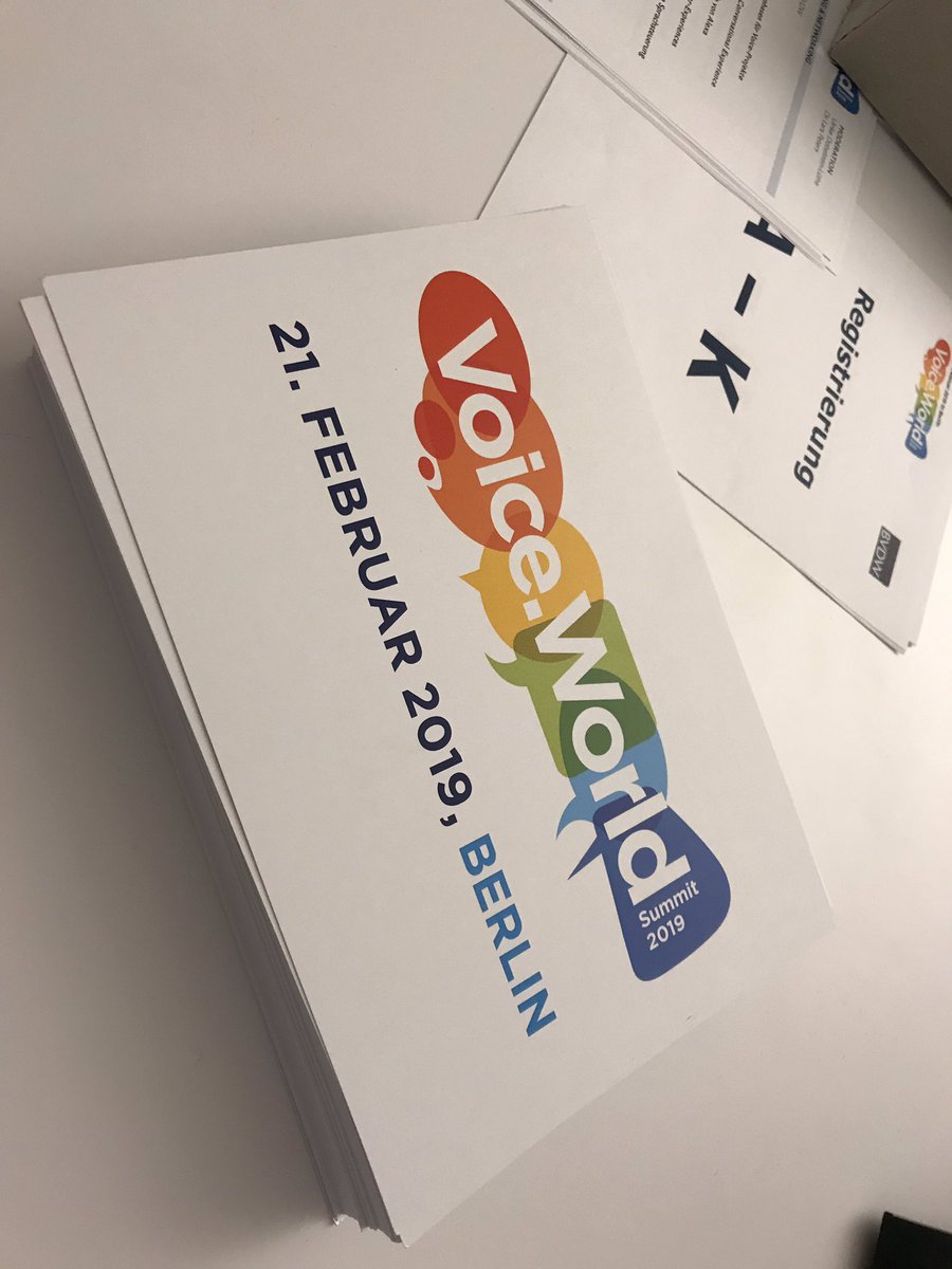 Die Vorbereitungen laufen auf Hochtouren: der erste Voice.World Summit. Morgen 9:00 Uhr im dbb Forum. Natürlich mit vielen #digitalexperten zum Thema und einem Top-Moderatorenduo. #bvdw