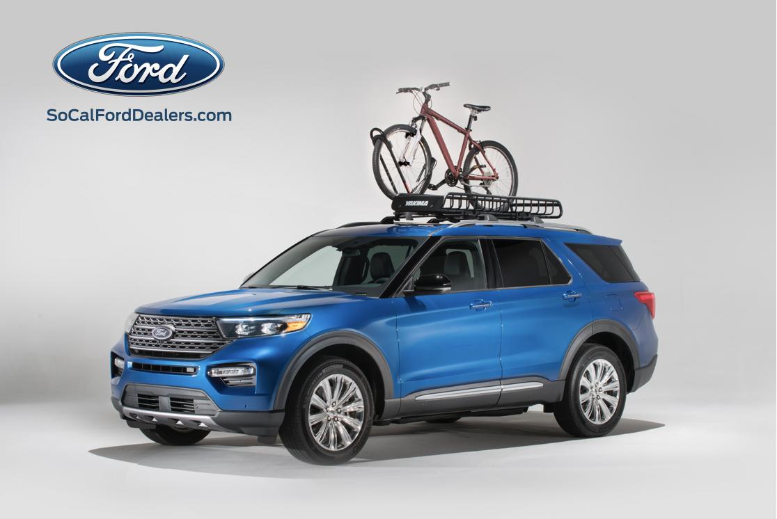 SoCaliFord's tweet photo. Adventure-Seekers Can Outfit The All-New Ford Explorer With Yakima Accessories In Ford Showrooms This Summer! #SoCalFordDealers #2020FordExplorer #BuiltFordProud https://t.co/CDNvPY0Inq