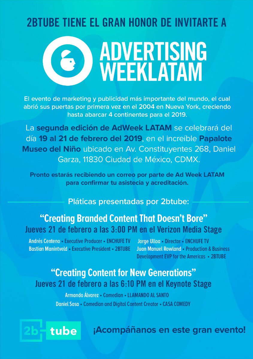 2btube_latam's tweet photo. Se nos había perdido el @Jorgeulloaaa 😳 🛬 pero ya lo encontramos y daremos una charla en la @AWLATAM_ con @judasandresTV y @2b #AWLATAM https://t.co/vwLu7kWzsB