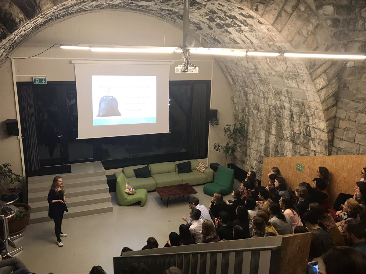 impacthubzurich's tweet image. How to achieve #zerowaste? The „R“s are very helpfull: Rethink, Reduce, Reuse, and Repair! Michelle Sandmeier (@ZeroWasteCH) inspiring the #CETransition community at tonight‘s @CE_Transition event! #CircularEconomy #CircularSwitzerland