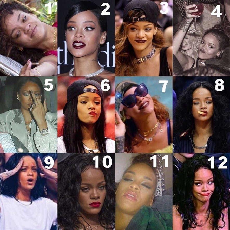 Which RiRi are you today? #HappyBirthdayRihanna