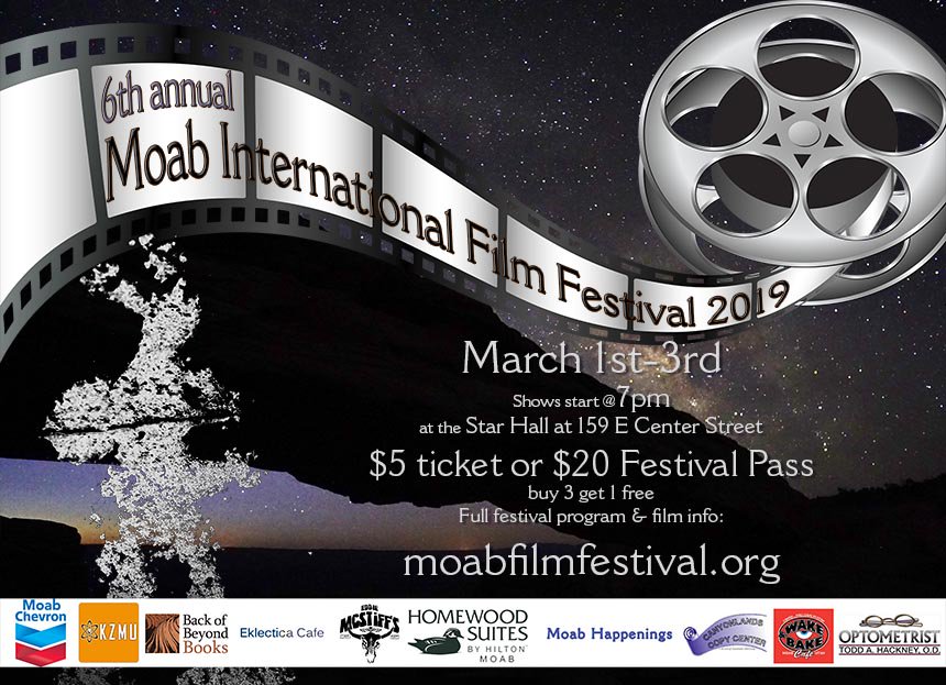 RedStoneInn's tweet photo. For all you movie lovers out there head on down to the Moab Film Festival March 1st - 3rd!! https://t.co/5uxEKtWXGB https://t.co/Yvu8J0cSWa