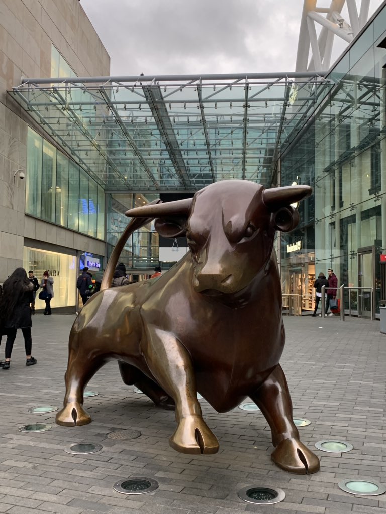 GLJGem's tweet photo. Well Birmingham, it’s been a blast! Here’s todays Lego antics, accompanied by the Birmingham Bull. Such an important part* of our @GDSacademy D&amp;A awareness course #learnbydoing #agileinaction #notjustforfun #GDSacademy10k 💙🧡

*the Lego, not the bull, obviously 🤷🏼‍♀️ https://t.co/aHCgdSb7Zg