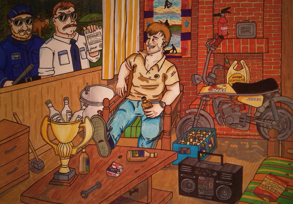 Hey <a href="/mysummercargame/">My Summer Car</a> we have some incredible artwork by steam user DeadlyScrew.