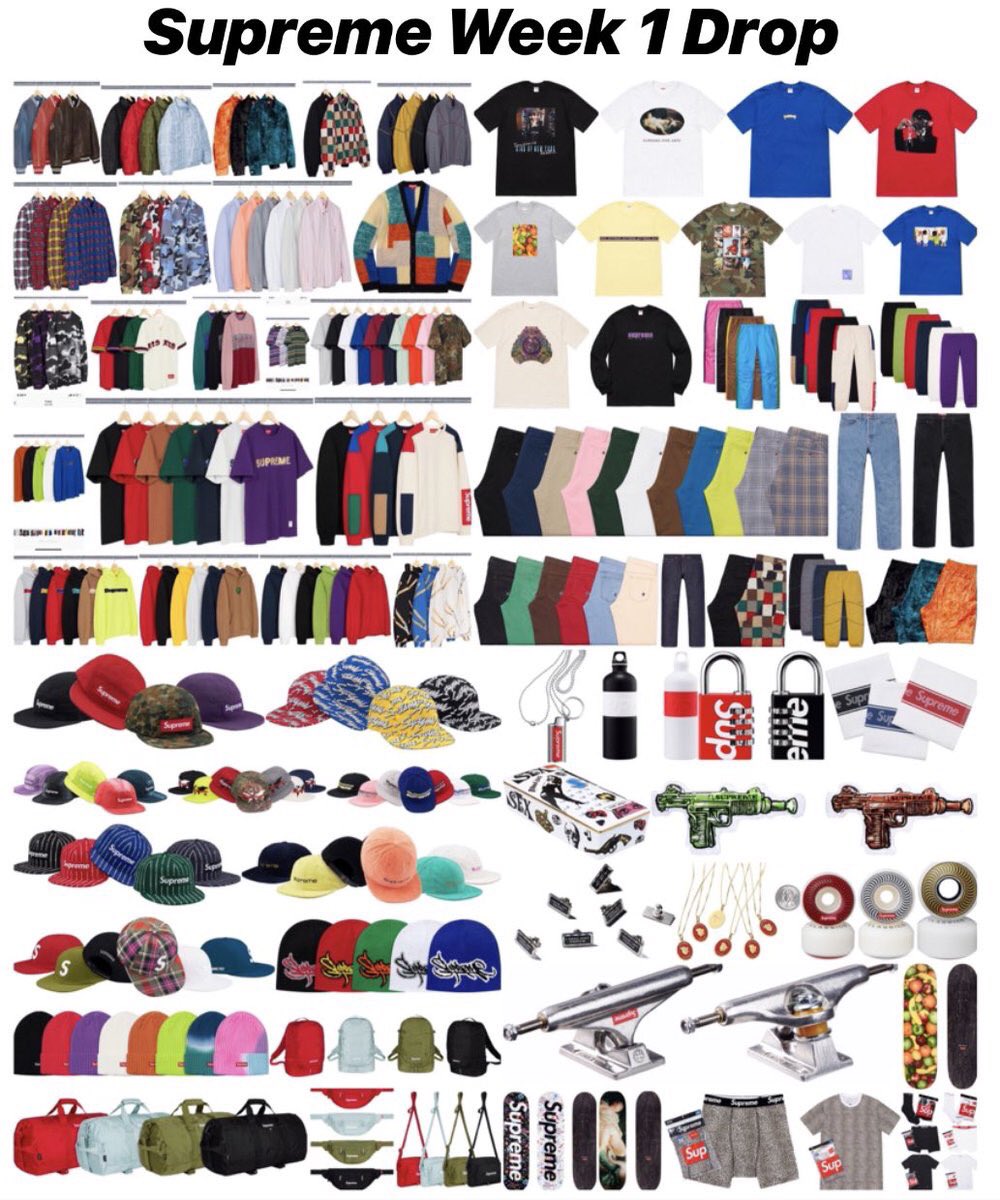 We_Are_Trend_'s tweet image. 🚨 1st Drop Suprême demain 🚨