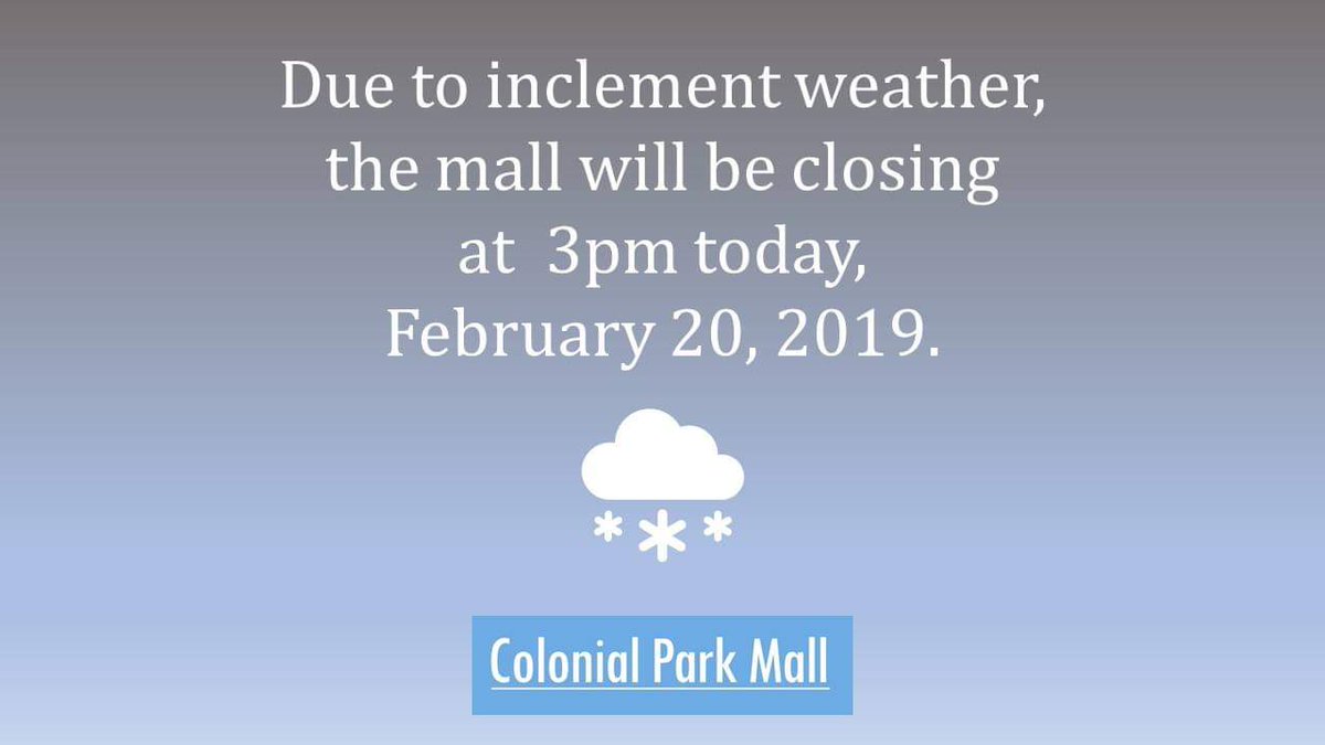 Colonial Park Mall tweet media