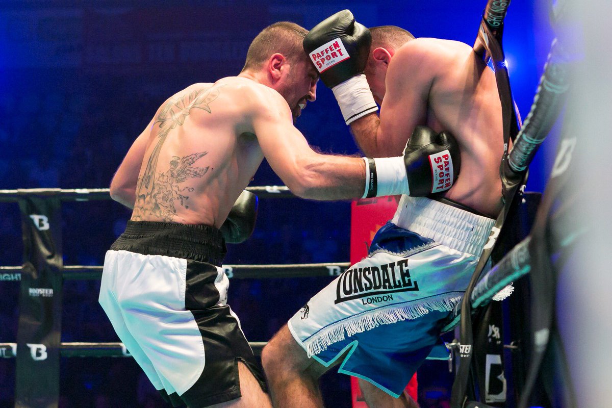 BFNpromotions's tweet photo. FIGHT RECAP #YengoyanMatic | π₯
Results: Sacha Yengoyan win by unanimous decision against Nikola Matic.
Roeselare, Belgium π§πͺ #BoxingFightNight2 #BFN2
π· Photo Credit: Peter Stuijk Bedrijfsfotografie https://t.co/QsHUHfrmBs