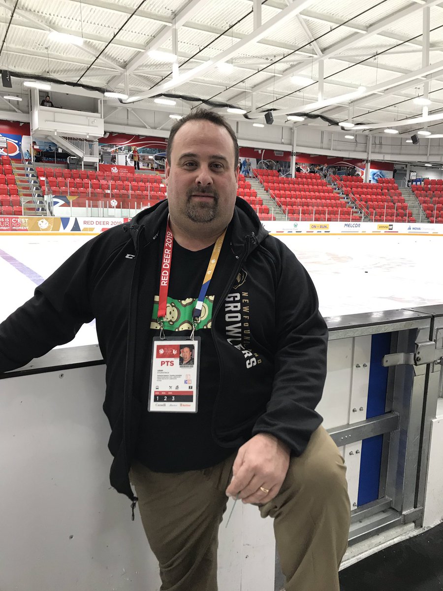 Brought the #TeamDK monkeys to @2019CanadaGames with @2019NLhockey. Thinking of you, @SaintJohnDK!  @HkyNL #ForwardisForward