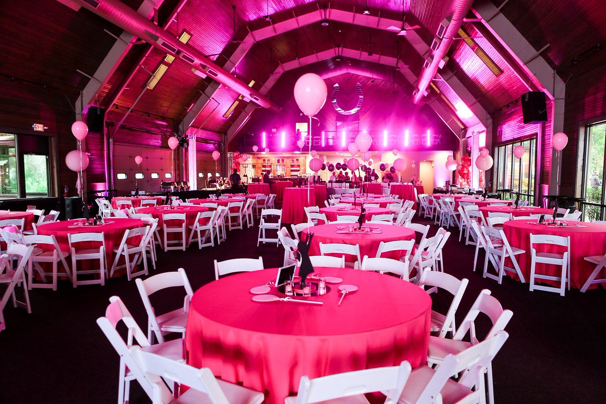On Wednesdays we wear pink!
Need help designing lights that make your events pop? We do that!
📷: <a href="/kristinhornberg/">Kristin Hornberger</a> 
#LightingDesign #audiovisual #tech #AVtech