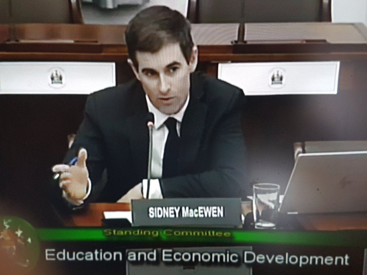 Morell-Mermaid MLA <a href="/sidneymacewen/">Sidney MacEwen</a> asks how government has changed its internal processes and policies for rural development as a result of the regional economic advisory councils being created.  #PEI #peipoli