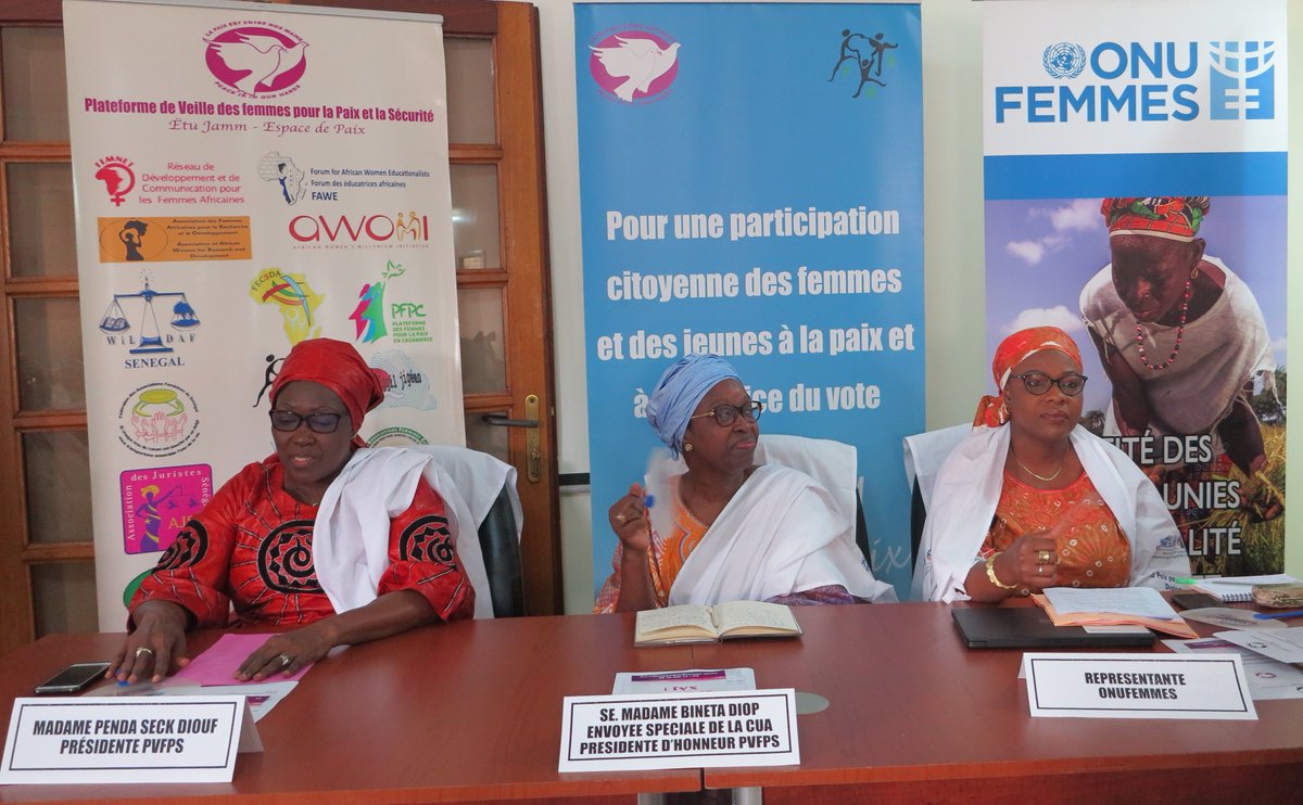 GrassToucher_0x's tweet photo. PRÉSIDENTIELLES 2019: La Plateforme de veille des Femmes pour la Paix et la Sécurité @EttuJamm, avec le soutien de @unwomenafrica , s'est mobilisée pour appeler à l'instauration de la paix, de la sécurité et à la tenue d'élections apaisées, libres, et inclusives. https://t.co/2bT4ap1Kgw