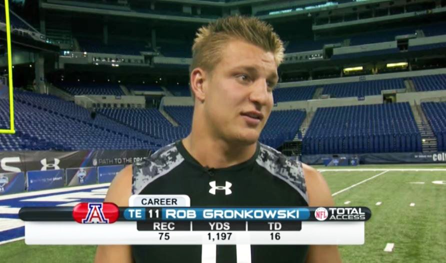 Michael Hurley on X: 'Over nine years, Rob Gronkowski has aged about 11  total minutes.   / X
