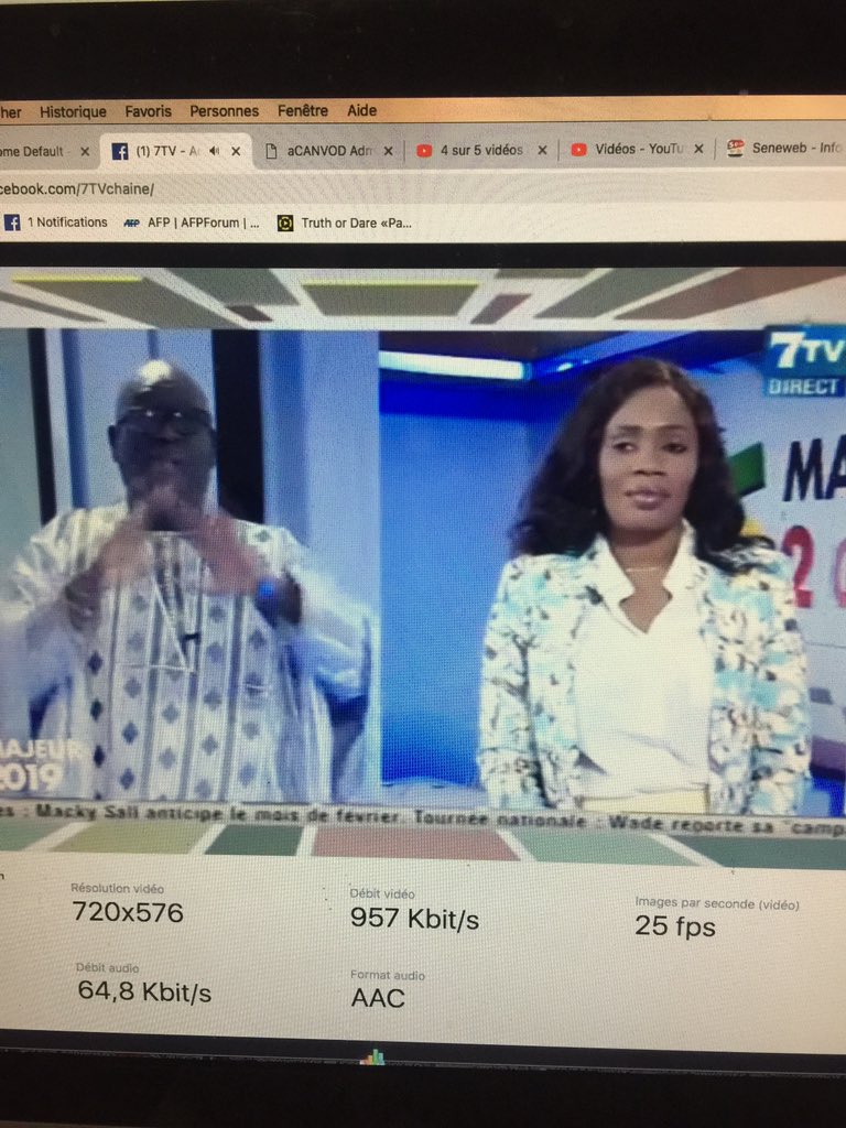 Me El hadji Diouf en direct sur 7TV #Sunu2019 #SenegalVote #kebetu #SUNUDEBAT