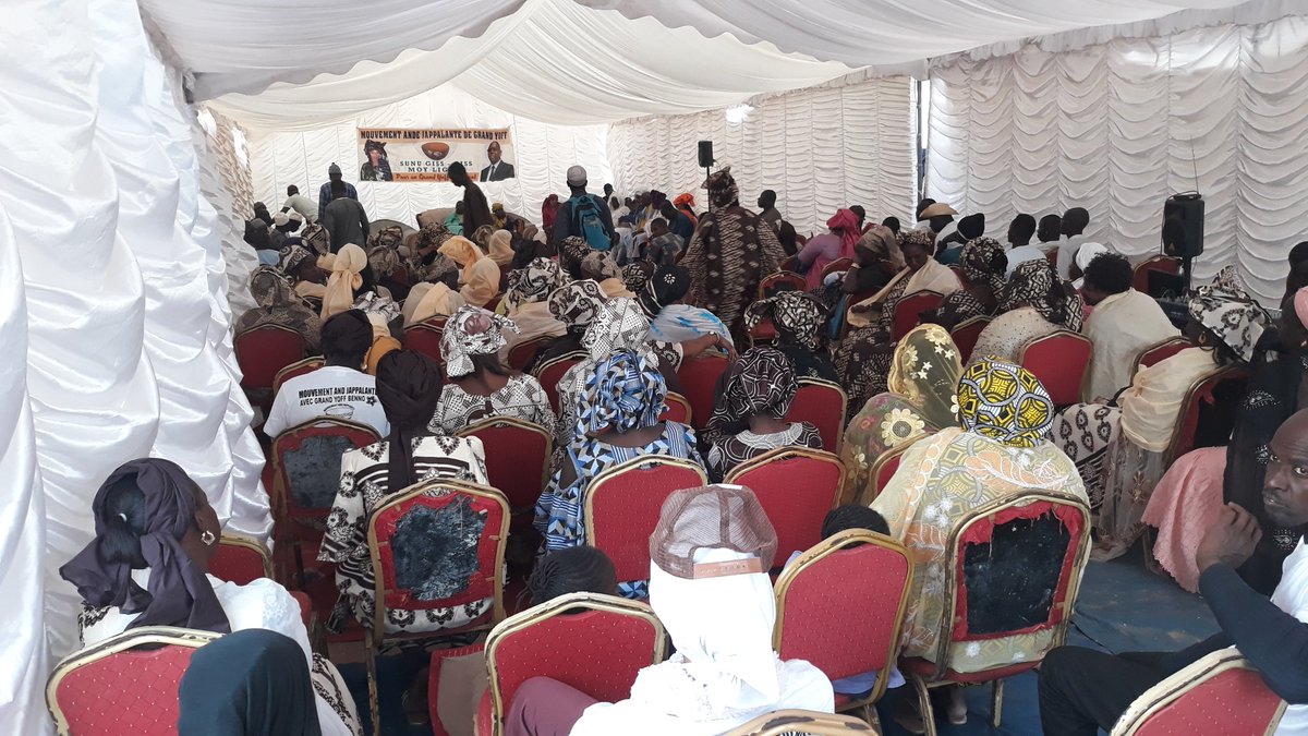 adjasyba's tweet photo. En ce moment à Grand-Yoff avec le Mouvement Ande Jappalante, pour un Grand-Yoff émergent. #Kebetu @AvecMacky @Macky_Sall #Sunu2019 https://t.co/sIHfOJHBcs