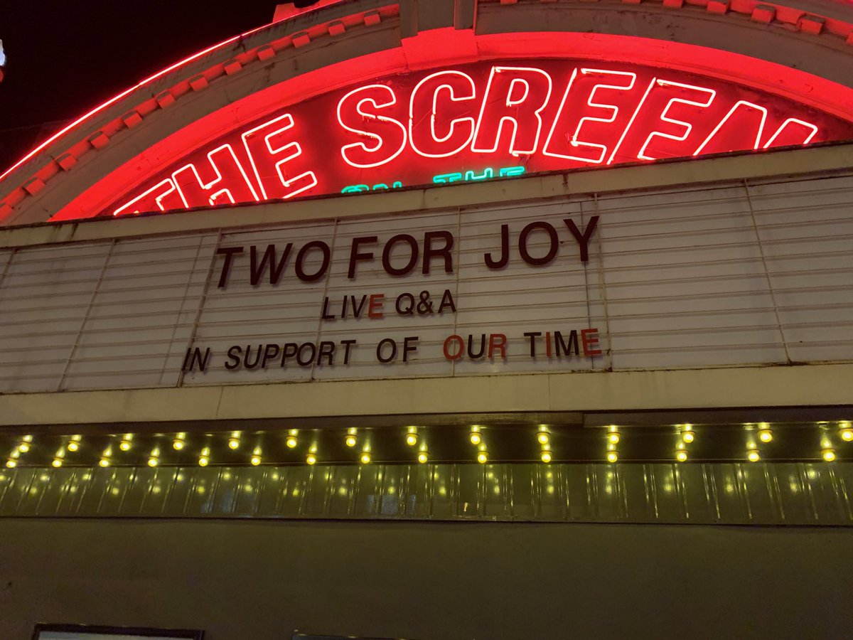 Yes, happening right now!! ⁦<a href="/blondetoblackpi/">Blonde to Black</a>⁩ ⁦<a href="/Sadieliza/">sadie frost</a>⁩ ⁦<a href="/emmacomley/">emmacomley</a>⁩ ⁦<a href="/TomBeard86/">TomBeard</a>⁩ ⁦<a href="/samthesparrow/">Samantha Morton</a>⁩ ⁦<a href="/billiepiper/">Billie Piper</a>⁩ TWOFORJOY ⁦<a href="/Everymancinema/">Everyman Cinema</a>⁩ MAJOR MAJOR MAJOR