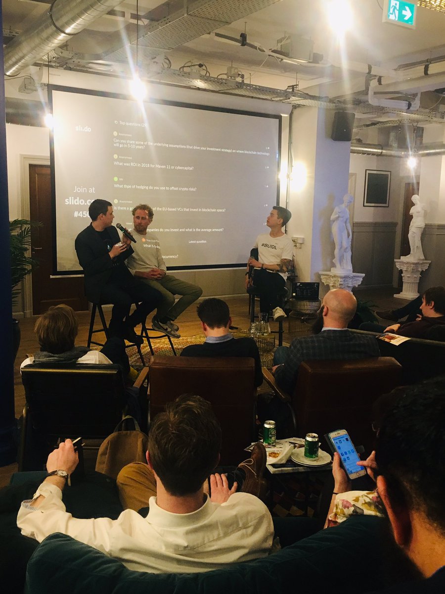buidlams's tweet photo. We invite the #community to participate and ask questions via @Slidoapp #4508 

- ROI @cybercapital and @Maven11Capital? 
- How do you hedge your risk? 
- share assumptions that drive your investment strategies on where #blockchaintechnology will go in 5-10 years? https://t.co/lfFZwzPtMt