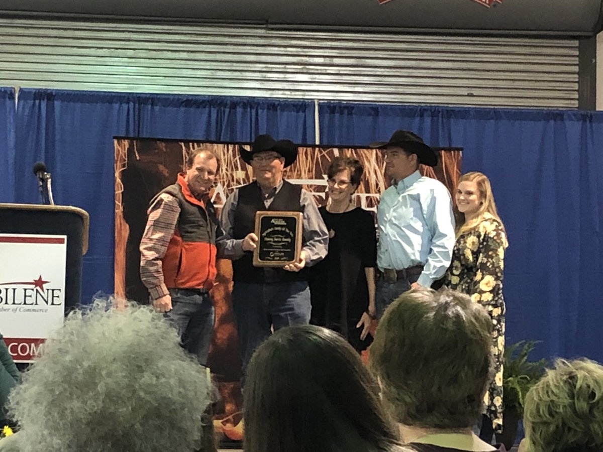 Ralph Porter (@rwp_3) on Twitter photo <a href="/txextension/">Texas A&M AgriLife Extension Service</a> <a href="/AbileneChamber/">Abilene Chamber</a> <a href="/TaylorCoExpo/">Taylor County Expo</a> <a href="/bigcountryhome/">bigcountryhomepage</a> Jason Gibson of <a href="/CapitalFarmCred/">Capital Farm Credit</a> presents the 2019 Agriculture Family of the Year to the Danny & Mary Beth Farris Family (Farris Ranching Company) & their Brangus Operation near Tuscola #AbileneTX #CattleTales #RanchLife <a href="/txextension/">Texas A&M AgriLife Extension Service</a> <a href="/AbileneChamber/">Abilene Chamber</a> <a href="/TaylorCoExpo/">Taylor County Expo</a> <a href="/bigcountryhome/">bigcountryhomepage</a> Jason Gibson of <a href="/CapitalFarmCred/">Capital Farm Credit</a> presents the 2019 Agriculture Family of the Year to the Danny & Mary Beth Farris Family (Farris Ranching Company) & their Brangus Operation near Tuscola #AbileneTX #CattleTales #RanchLife