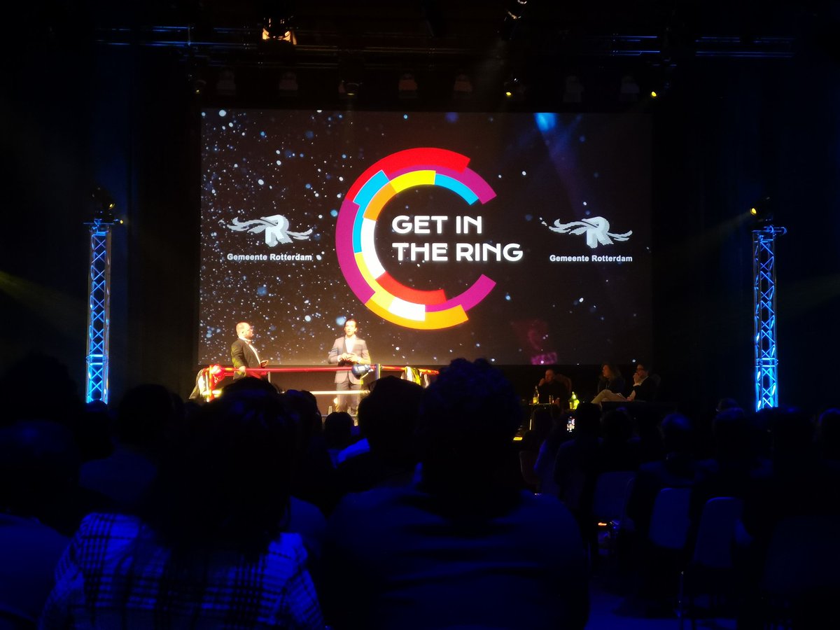 Get in the Ring Rotterdam, very inspiring! #saas #getinthering