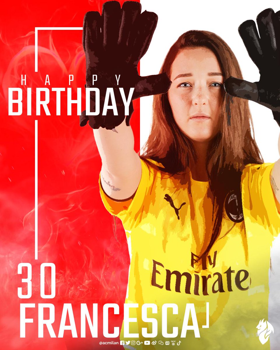 Tanti Auguri Di Buon Compleanno Francesca Che Oggi Compie Anni Happy Birthday Goalkeeper Francesca Zanzi Save Ac Milan Scoopnest