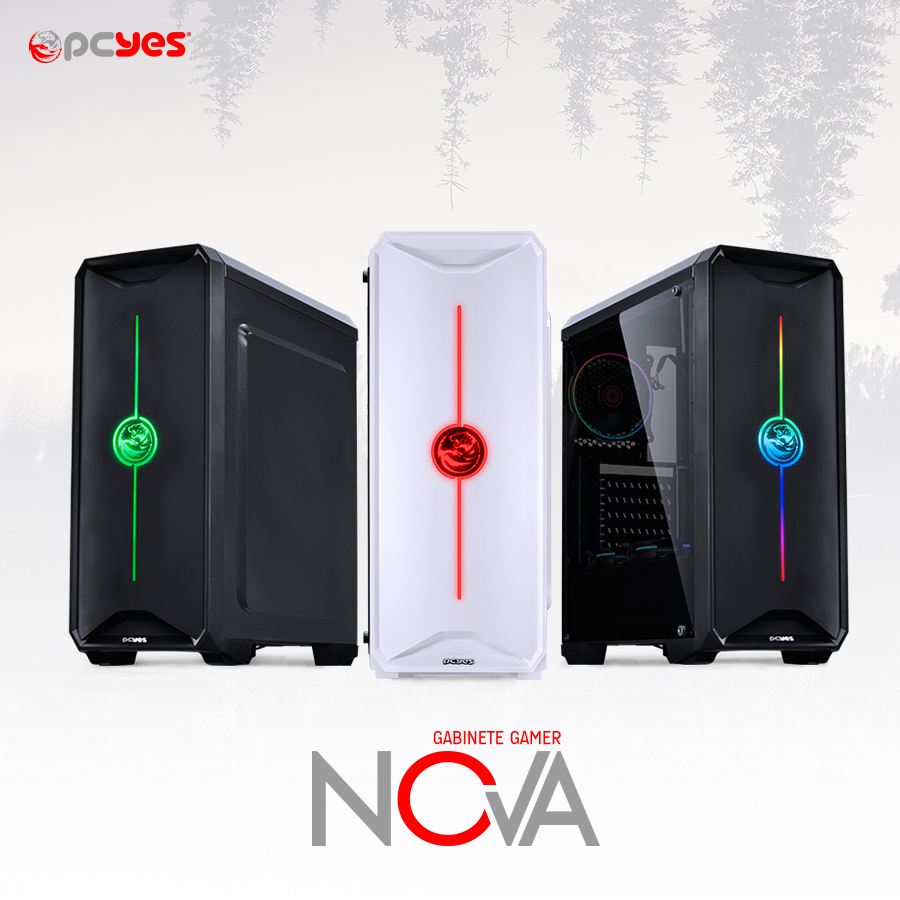 PCYESoficial's tweet photo. Conheça os novos Gabinete da PCYES da Linha Astros!
Gabinete Nova e Nova+ Full RGB 😍😱
#nova #case #pcyes #gamer #led #white #setup #dream #rgb #fullrgb
Acesse: https://t.co/xUUAwhBErv https://t.co/CRTAQSfIvi