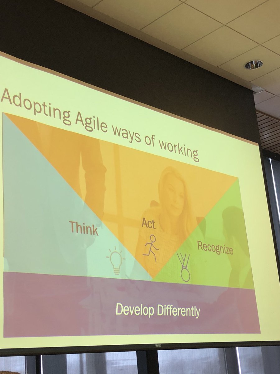 agcpam's tweet photo. Great discussion on agility in our workplaces #NDATD https://t.co/rI8v4GTOX9
