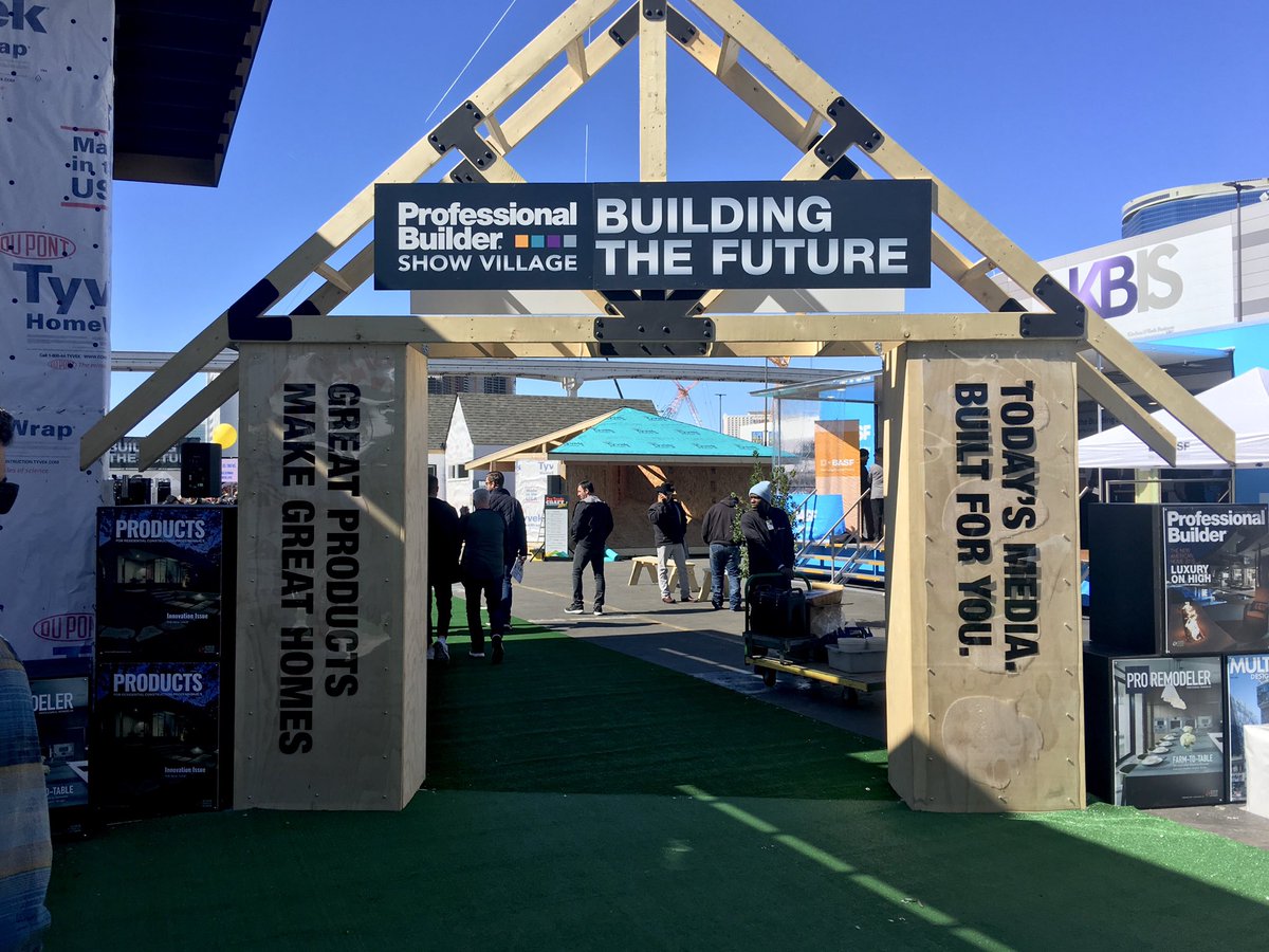 Viva Las Vegas! #IBS2019 Day 2: Join <a href="/nari_national/">National Association of the Remodeling Industry</a> 11 am “Defining the Building Envelope” by #construction trainer &amp; presenter, Bill Robinson Booth N1173. Then get to <a href="/probuildermag/">probuildermag</a> Show Village! The continuous insulation solution #ThermalBuck <a href="/BASF_Construct/">BASF Construction NA</a> Booth PB2.