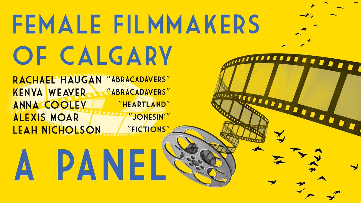 Very excited to be moderating this panel discussion about the Calgary Film industry for @perspectivesyyc @medialabyyc @CSIF

This Saturday, Feb 23rd, 7pm at @philandseb in Mission! 

Get your tickets before they sell out: bit.ly/YYCFilmmakersP… #yycfilm