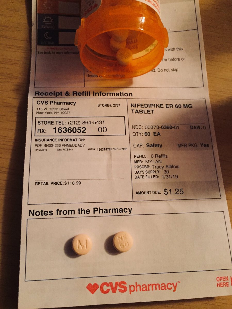ErnestB77548255's tweet photo. My medicine I take nifedipine ER 60 MG Take 2 TABLET every day the brown tablet I take B I picked up my prescription and when I got home I checked it and it was the other tablet,it hurt my chest, I took it back they wouldn’t take it back neither change it and I am out of tablets https://t.co/gyEfW1q9vT