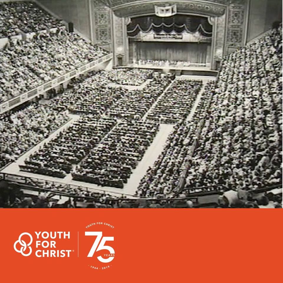 PBC_YFC's tweet photo. Youth For Christ is founded not on a man, nor on a doctrine, nor on an organization, but on evangelism – the need of every country. God has raised it up for this hour.” - Oswald J. Smith, 1948 #YFCUSA #YFC75th https://t.co/ZEE6bT8ksY