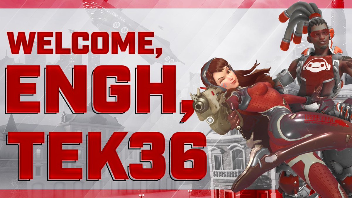 OnePoinTow's tweet photo. We are glad to announce that @ENGHHHHHH and @TEK36_OW are joining us for this contenders season! Please give them a warm welcome, as they bring their experience and strength to the team. https://t.co/LgNWRPumcm