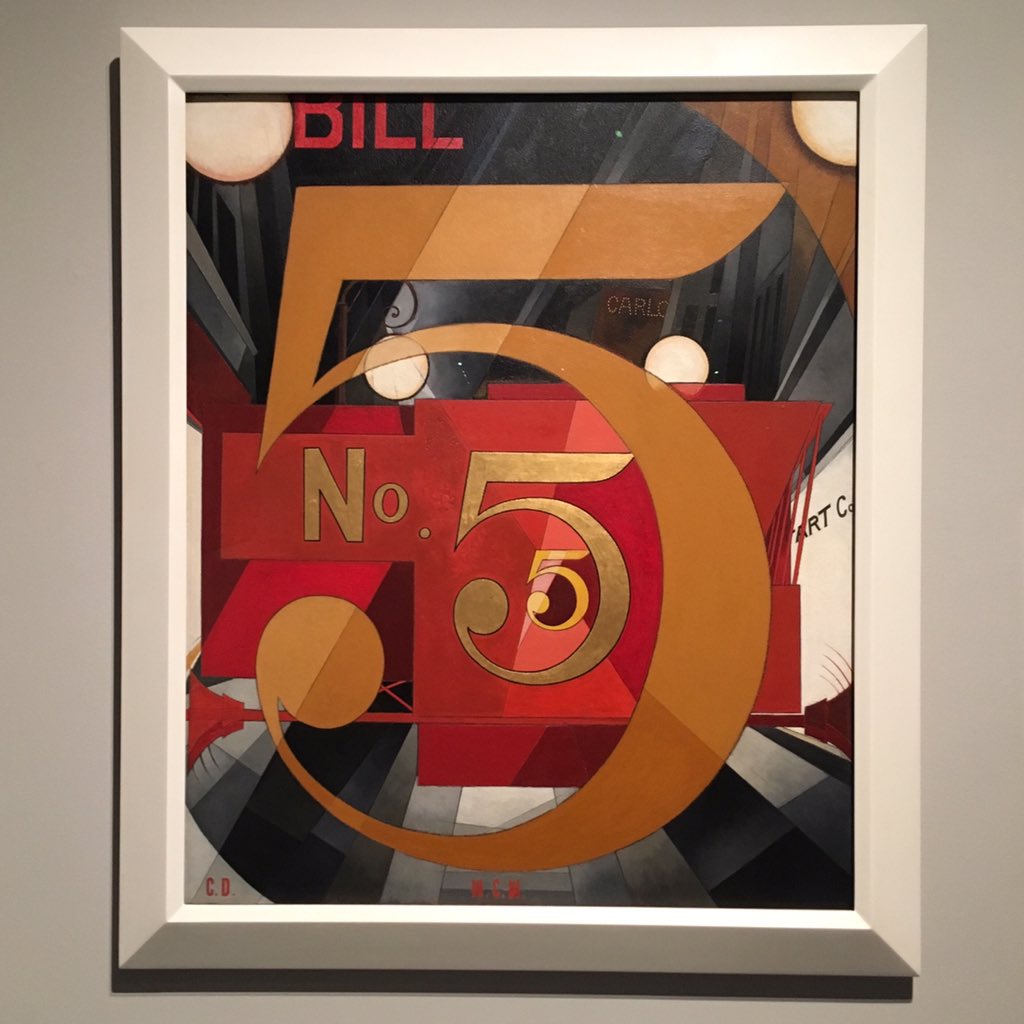 DemuthFound's tweet image. Charles Demuth, I Saw the Figure 5 in Gold, 1928, oil on board, collection of the Metropolitan Museum of Art, NY #charlesdemuth #demuth #figure5 #metmuseum #met