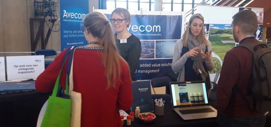 A happy reunion with former internship/thesis students and interesting talks with future engineers at the Bioscience Engineering Career Event <a href="/BECE/">BecE</a>